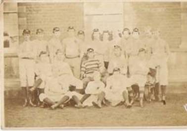 Wellington College Football Caps Christmas 1870 L J Trafford