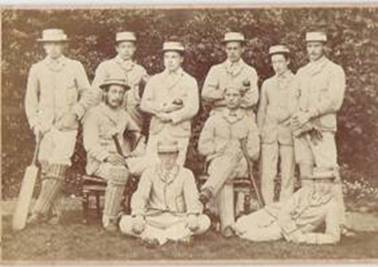 Wellington College Cricket Eleven Midsummer 1871